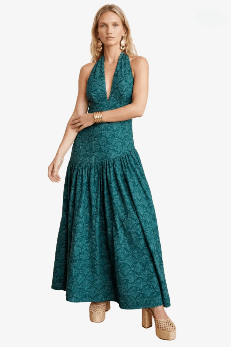 Couper Sienna Halter Seashell Maxi Dress