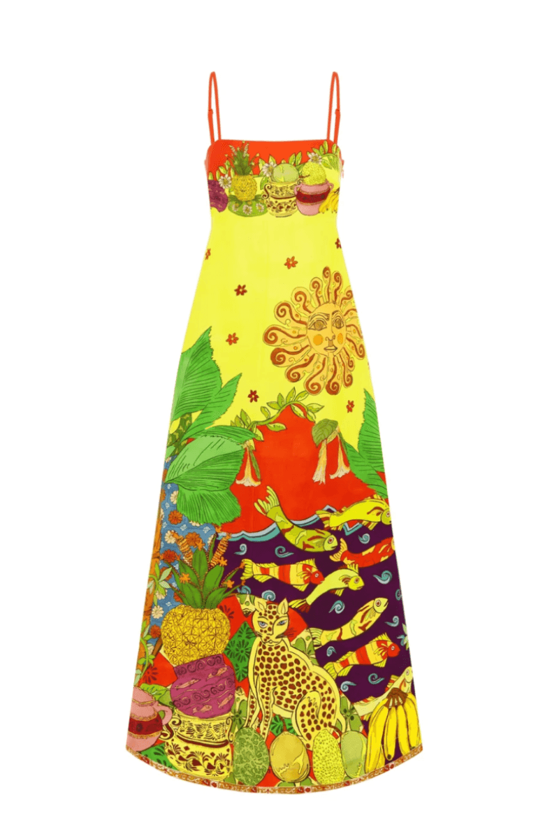 Alemais Tiger Day Dress