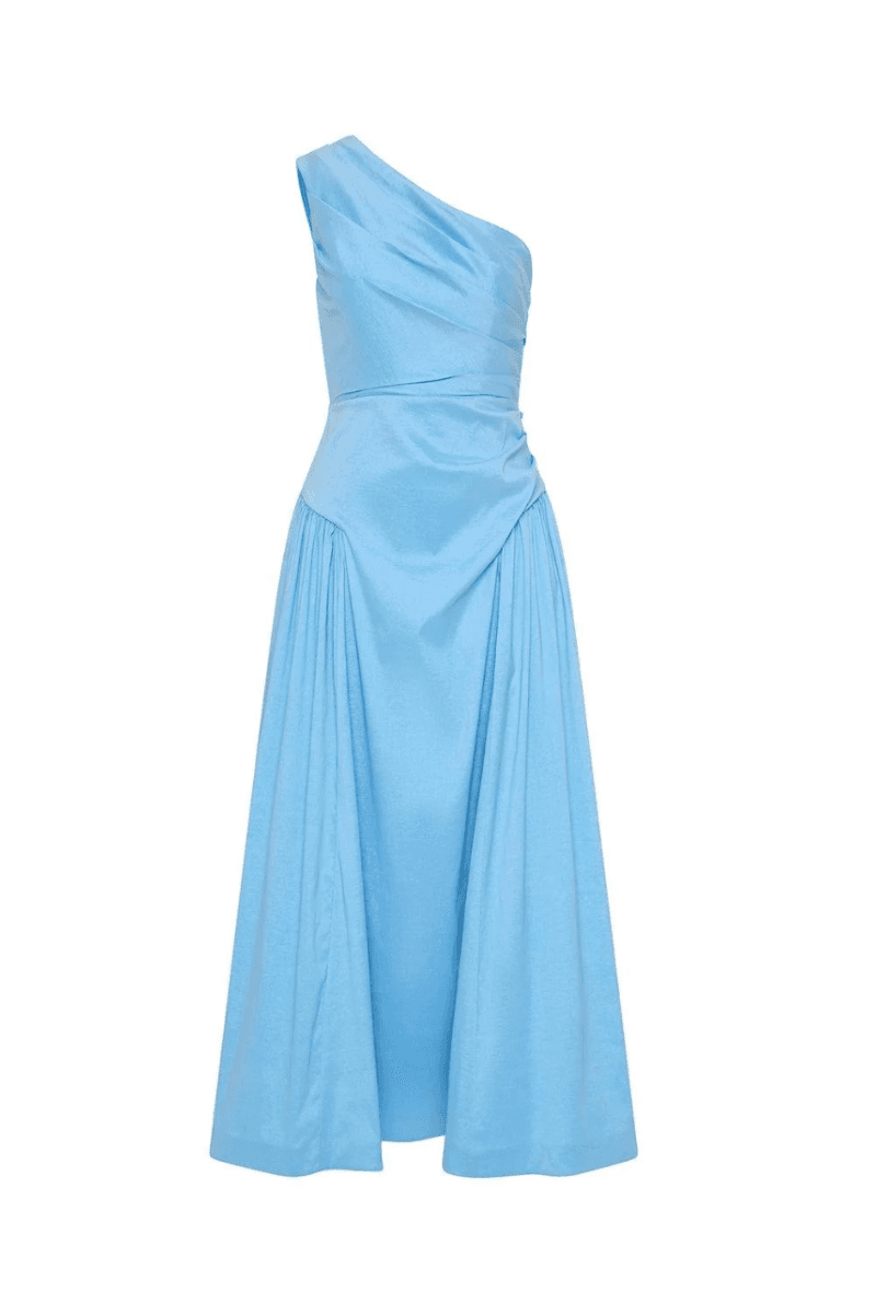 Rachel Gilbert Banksia Midi Dress Blue